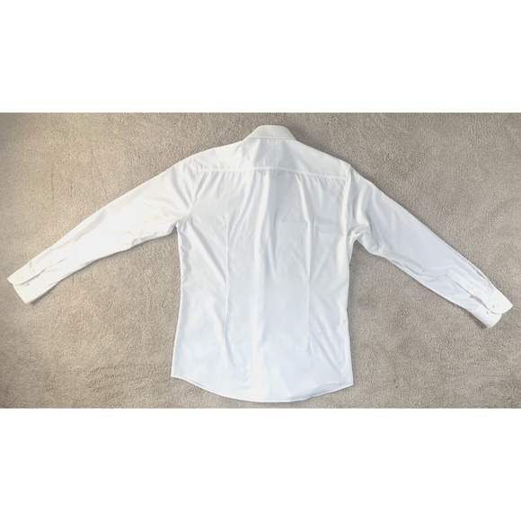 BOSS Large Slim Fit Performance Long Sleeve Men's Dress Shirt L/16 - Picture 6 of 14